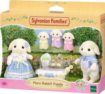 Sylvanian ES5735 Families Flora Tavşan Ailesi