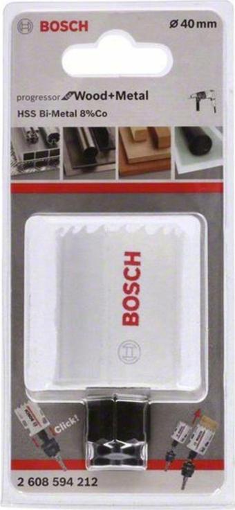 Bosch Progressor Wood&Metal 40 Mm Panç