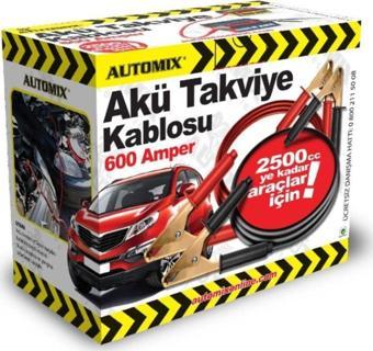 Automix Takviye Kablosu 600 Amp Kutulu