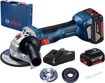 Bosch Gws 180 Li 18 Volt 4 Amper Tek Batarya 125 Mm Akülü Taşlama