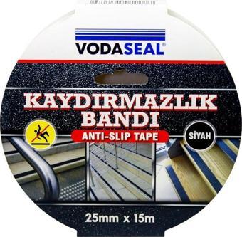 Vodaseal Merdiven Kaydırmazlık Bandı 25 Mm X 15 Mt - Siyah