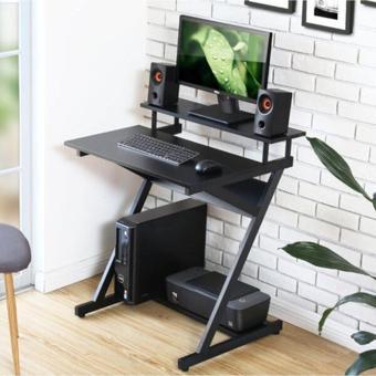 Retodesign Modern Çalışma Ve Oyun Masası Siyah Gaming Masa 5008