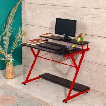 Retodesign Modern Oyun Ve Çalışma Masası Gaming Masa Kırmızı 5064