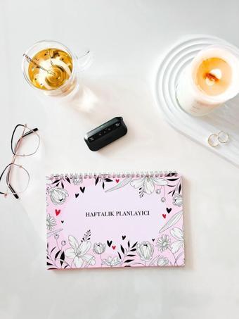 Crow Notebook Kır Çiçekleri Haftalık Planlayıcı - Günlük & Haftalık