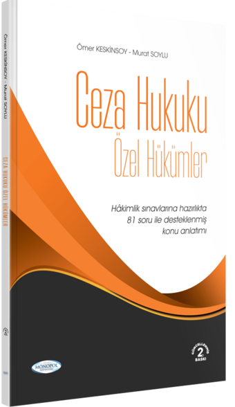 Ceza Hukuku Özel Hükümler 2. Baskı  - Monopol Yayınları