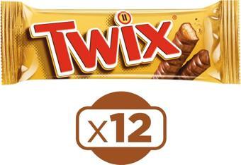 Twix Karamelli Çikolata 50 G x 12 Adet