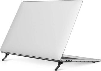 Wıwu Macbook 13.3" Air 2020 Uyumlu Transparan Kapak Wiwu Macbook İshield Standlı Shield Koruyucu