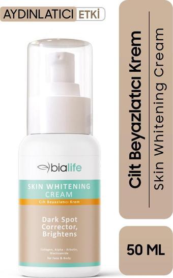 Cilt Beyazlatıcı Krem – Alpha Arbutin İhtivalı Ton Eşitleyici Krem - Bialife