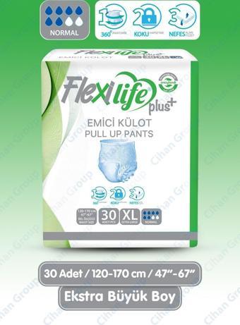 Flexi Life Ped Emici Külot Hasta Bezi Xl Beden 30'Lu