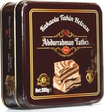 Abdurrahman Tatlıcı Kakaolu Tahin Helvası Teneke Kutu (300 Gr)