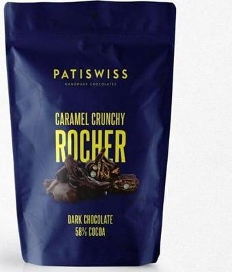 Patiswiss Rocher Bitter Çikolatalı Mısır Gevrekli Ve Tuzlu Karamelli 80 g