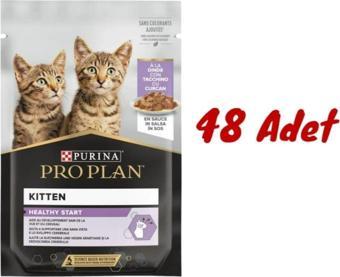 Pro Plan Pouch Sos İçinde Hindili Yavru Kedi Konservesi 85 Gr X 48 Adet