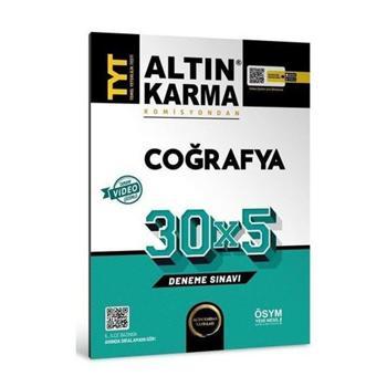 Altın Karma YKS TYT Coğrafya 30x5 Deneme Video Çözümlü Altın Karma Yayınları - Altın Karma Yayınları