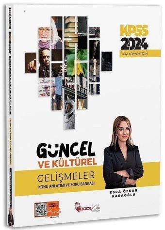 2024 KPSS Güncel ve Kültürel Gelişmeler Konu Anlatımı ve Soru Bankası Çözümlü - Hoca Kafası Yayınları