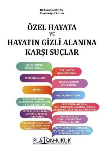 Özel Hayata Ve Hayatın Gizli Alanına Karşı Suçlar - Suat Çalışkan - Platon Hukuk Yayınevi