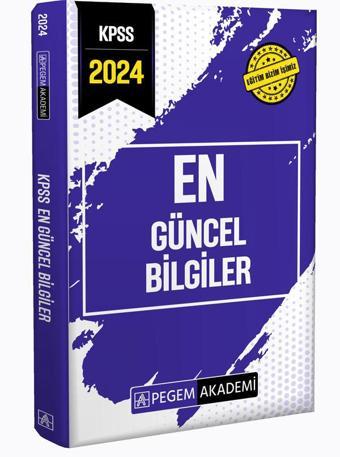 2024 KPSS En Güncel Bilgiler (Roman Boy) - Pegem Akademi Yayıncılık