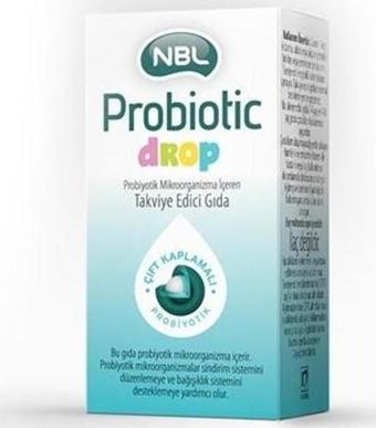 Nobel Nbl Probiotic Drop Takviye Edici Gıda 7.5 Ml