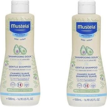 Mustela Papatya Özlü Gentle Shampoo 500 Ml 2 Adet