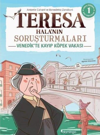 Görsel, Mantıksal ve Bilişsel Beceri Etkinlikleri 7-9 Yaş-Teresa Hala'nın Soruşturmaları 1 (Çıkartma - Domingo Yayınevi