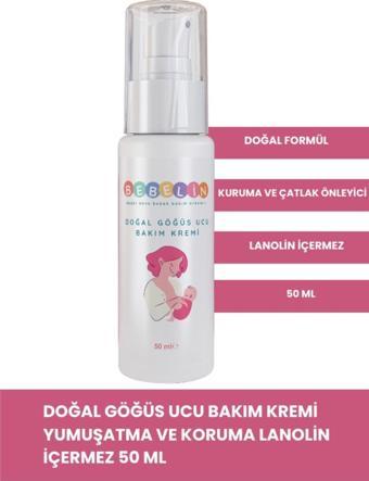 Yumuşatma Ve Koruma Sağlayan Doğal Göğüs Ucu Bakım Kremi 50 ml