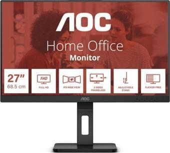 27 AOC 27E3QAF IPS FHD 4MS 75HZ VGA HDMI DVI