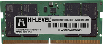 8GB DDR5 5600Mhz SODIMM 1.1V HLV-SOPC44800D5-8G