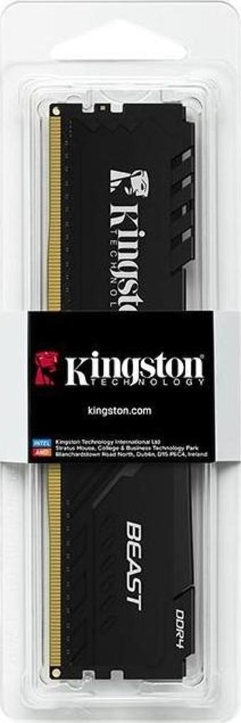 32GB DDR4 3200Mhz CL16 DIMM KF432C16BB/32TR KINGSTON BEAST SOĞUTUCULU