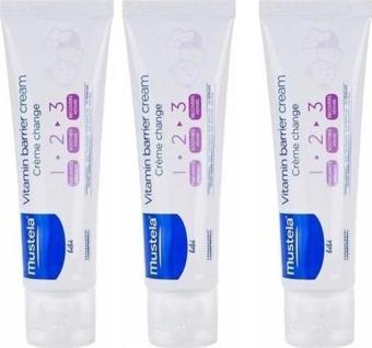 Mustela Vitamin Bariyer 1.2.3 100 ml 3'lü Pişik Kremi