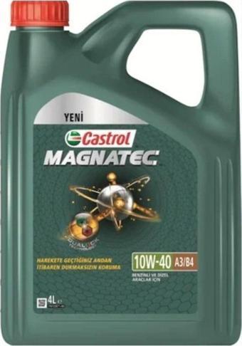 Castrol Magnatec 10W-40 A3/B4 4 Lt Motor Yağı (Üretim Yılı: 2023)