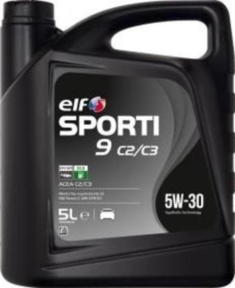 Elf Sportı 9 C2 C3 5W 30 5 Litre Motor Yağı (Üretim Yılı: 2024)