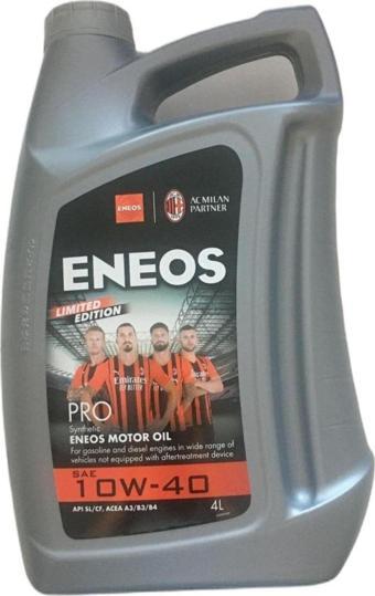 Eneos Motor Yağı 10W-40 Pro 4 Litre Motor Yağı (Üretim Yılı: 2022)