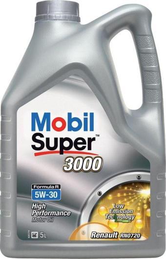 Mobil Super 3000 Formula R 5W-30 5 Litre Motor Yağı (Üretim Yılı: 2021)