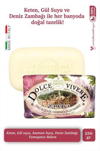 Sabun Dolce Vivere Portofino Vegan Bakım 250 g