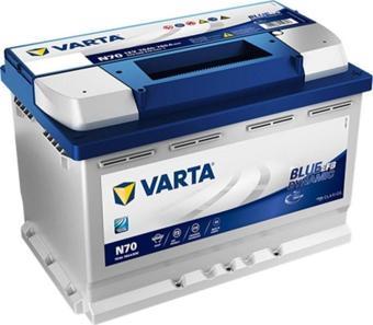 Varta Blue Dynamıc N70 Start-Stop (Efb) 70 Ah 760 A (En) Q1 -2022