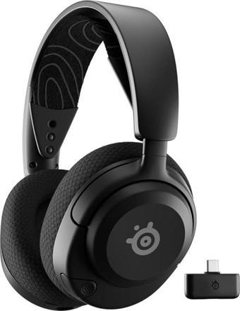 SteelSeries Arctis Nova 5 Wireless ve Bluetooth Kablosuz Oyuncu Kulaklığı - Siyah