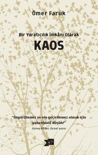 Bir Yaratıcılık İmkanı Olarak Kaos - Ömer Faruk - Altıkırkbeş Basın Yayın