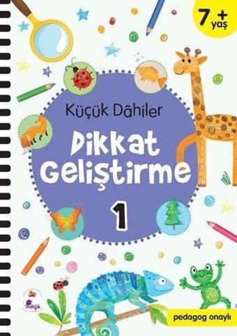 Küçük Dahiler Dikkat Geliştirme 1 - 7+ Yaş - Ayça G. Derin - İndigo Çocuk