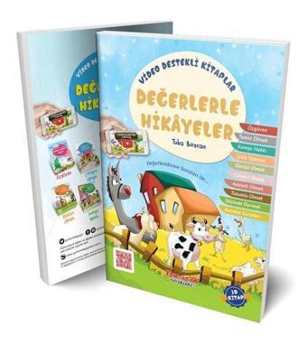 Değerlerle Hikayeler Seti - 10 Kitap Takım - Tuba Bozcan - Yumurcak Yayınları