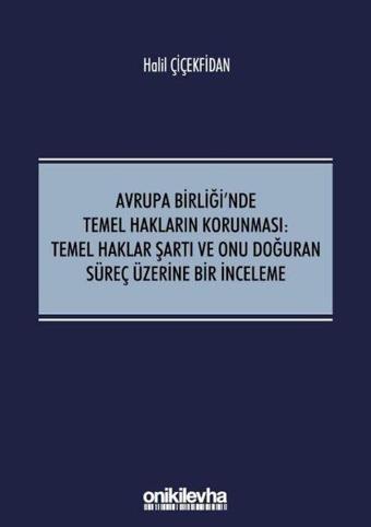Avrupa Birliği'nde Temel Hakların Korunması:Temel Haklar Şartı ve Onu Doğuran Süreç Üzerine Bir İnce - Halil Çiçekfidan - On İki Levha Yayıncılık