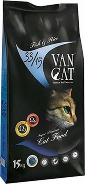 VanCat Balıklı Yetişkin Kedi Maması 15 Kg