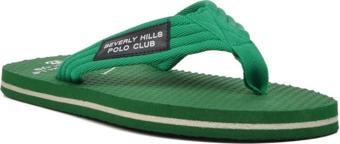 Beverly Hills Polo Club PO-1095 Yeşil Unisex Parmak Arası Terlik