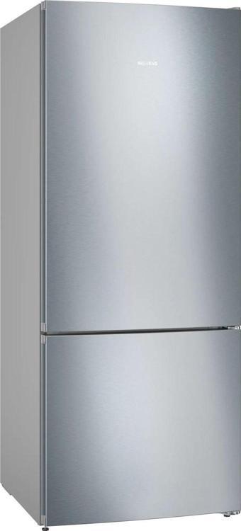 Siemens Kg76Nvıe0N İq300 Alttan Donduruculu Buzdolabı 186 X 75 Cm Kolay Temizlenebilir Inox