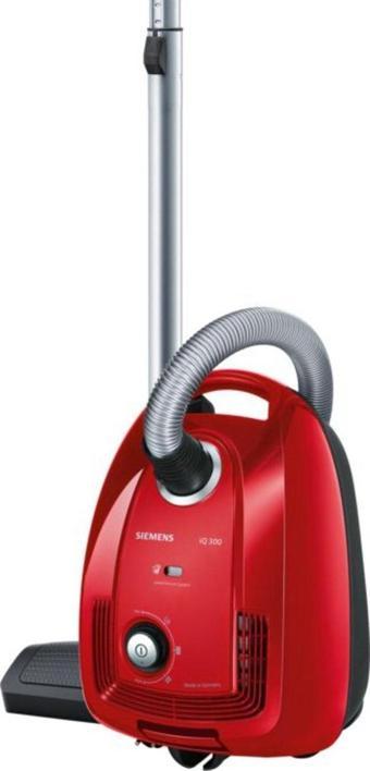 Siemens Vsc3A210 Iq300 600 W Toz Torbalı Elektrikli Süpürge Kırmızı