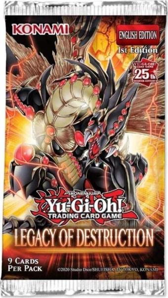 Yu-Gi-Oh TCG: Legacy of Destruction Booster Pack