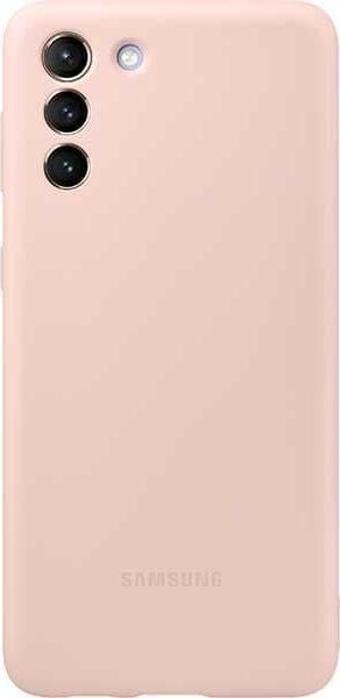 Samsung S21+ Plus Silikon Kılıf - Pembe EF-PG996TPEGWW
