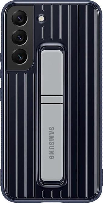 Samsung S22 Standlı Koruyucu Kılıf - Lacivert EF-RS901CNEGWW