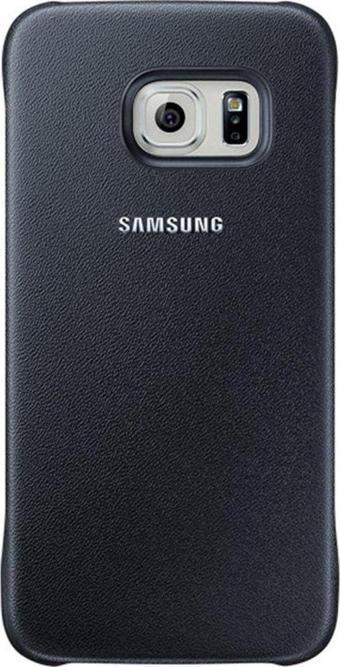 Samsung S6 Koruma Kılıfı Siyah Deri EF-YG920BBEGWW