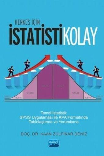 Herkes için İstatistiKolay - Renkli Anlatım - Kaan Zülfikar Deniz - Nobel Akademik Yayıncılık