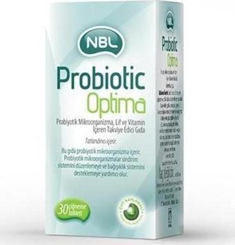 NBL Probiotic Optima Takviye Edici Gıda 30 Tablet