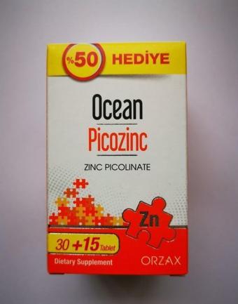 Ocean Picozinc Çinko Pikolinat 30+15 Tablet